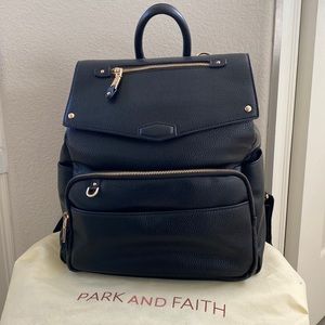 Park and Faith backpack. Can be used for diaper bag.